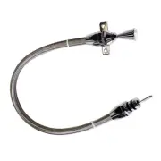 Aeroflow AF72-2500 Firewall Mount Flexi S/Steel Trans Dipstick GM TH350 / 400