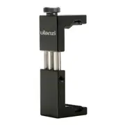 ST-02S Full Metal Phone Clip Phone Bracket with Hot Shoe Mouth for Mobile Phone / Camera(Black)