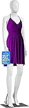 SereneLife Serene-Life-Plastic Mannequin Female (SLMAQFE) Adjustable Body-68.9" Detachable Dress Form Full Body Poseable Size Torso-for Retail Clothing Shops, White