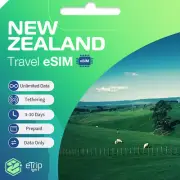 eSIM, New Zealand (NZ) Travel eSIM, Prepaid SIM, 3-30 Days, 3GB-20GB - Promotion