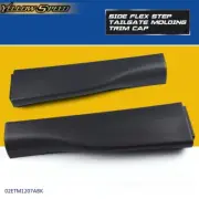 Fit For Ford F250 F350 Left &Right Flex Step Tailgate Molding Trim Cap Black New