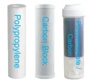 Iron/Sulfur Removal 10” Water Filter Set for Drinking Water & Whole House System