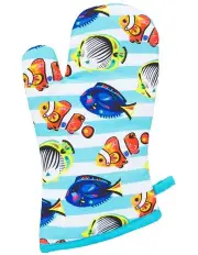 [Maxwell & Williams] Pete Cromer Ozzie Ocean Cotton Oven Glove in Blue