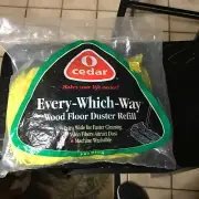 New O Cedar Duster Mop Wood Floor Refill Washable Nylon 20” Every-Which-Way USA