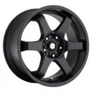 16x7 Focal 421B X Satin Black w/Satin Clear Coat Wheel 4x100 (42mm) (for: Mazda)