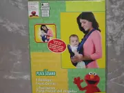 Sesame Street Elmo Cookie Monster Baby Carrier Blue Machine Washable NEW!