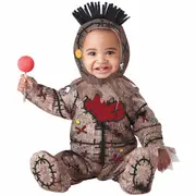 Voodoo Baby Doll Ritual Black Magic Baby Infant Boys Costume 6-12M