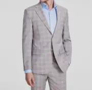 Calvin Klein Men's Beige Wool Malbin-Jerome 2-Piece Jacket & Pants Suit Size 38R