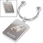 Scorpio Screwball Keyring