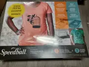 NEW - SPEEDBALL SCREEN PRINTING INTERMEDIATE KIT - DESIGN YOUR OWN PRINT