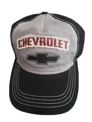 Chevy Truck Car Black Gray Strapback Trucker Hat Cap Street Garage Wear Man Cave