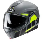 I100 Beis Grey Yellow MC3HSF Modular Helmet