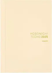 Almost Daily Notebook, 2025 Cousin (A5) Size, English Version [A5/1 Page Per Day]