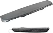 Compatible for Land Rover Range Rover Sport 2010-2013 Unpainted Tail Splitter Rear Trunk Spoiler Window Wing Lip+Tail Light LED Brake Lamp
