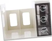 BCOATH Drawer Organizer Desktop Shelves File Drawer Desk Shelves Magazine File Holder Office Storage Rack