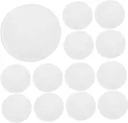 OSOLADY 60Pcs Round Cotton Pads for Makeup Removal Soft Facial Wipes Cleansing Towels for Skin Care for Makeup Nail Art and Daily Use