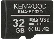 Kenwood KNA-SD32D MicroSDHC Memory Card, Heavy Duty, Long Term Retention, 3D NAND Type, pSLC, Record-Protected, Black
