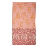 Oilily Cotton Digital Print Large Towel Bright Rose