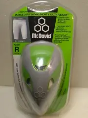 McDavid Double~Double Layer Sliding Short & Youth Cup~Size: 8~Extreme Protection