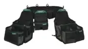 24" 4 Piece Contractor Tool Bag Set Contractor Framer Pouch Padded Belt Storage