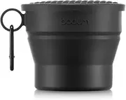 Bodum Bistro Foldable Cup, 0.3 Litre Capacity, Black