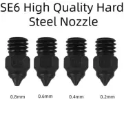 3D Printer SE6 High Quality Hard Steel Nozzle For CR6 SE/CR10/Ender3/5 Accessory