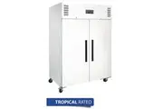 Polar G-Series 2 Door Upright Freezer White 1200Ltr - Commercial Upright Freezers (DL897-A) - DL897-A