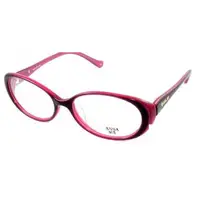 在飛比找PChome24h購物優惠-Anna Sui 安娜蘇 經典祕密花園系列造型眼鏡(黑粉色)