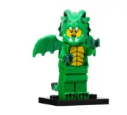 LEGO Collectible Minifigures Series #23 - Green Dragon Costume (col23-12) - New!