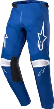 Alpinestars Racer Narin Youth Motocross Pants, white-blue, Size 24 White Blue