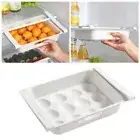 1/2 Refrigerator Food Egg Storage Box Rack Fridge Drawer Shelf Kitchen Organizer