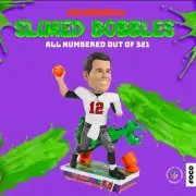 Tom Brady Tampa Bay Buccaneers Slime Zone Bobblehead - NIB - Ltd Ed 321