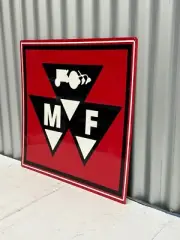 MASSEY FERGUSON METAL HEAVY DUTY SIGN 580 MM X 580 MM