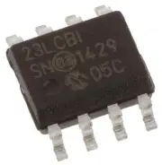 Microchip STATIC RAMS 100Pcs 5.5V 1Mbit 8-Pin 20MHz Surface Mount 23LC1024-I/SN