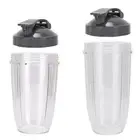 Replacement Large Nutri Bullet Cups Blender Cups Sip Seal Lids Mugs Flip Tops