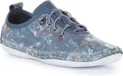 [JUSTINREESS ENGLAND] Lita Women's Leather Lightweight Shoes with Metal Cap