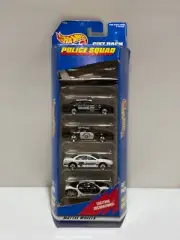 Hot Wheels Police Squad 5 Cars Gift Pack Vintage 1997 Model #18838 New