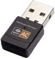 USB WiFi Adapter, AC600 Mbps Dual Band 2.4/5Ghz Wireless USB Mini WiFi Networ...