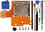 iParto Micro SD Card Reader for Nintendo Switch NS TF Card Slot Socket Reader Board Repair kit