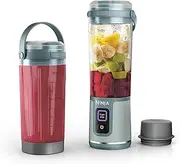 [NINJA] Blast Portable Blender & Accessories, Cordless, 18oz. Vessel, Personal Blender for Shakes & Smoothies, Leakproof Lid & Sip Spout, USB-C Cord, Dishwasher Safe Parts, BPA Free, Soft Sage, CL155ASG