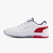 Puma ALPHACAT NITRO Spikeless Golf Shoes Puma White / Red/Navy 378692
