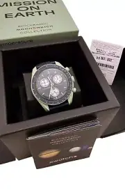 Swatch x Omega MoonSwatch Mission on Earth NEW In BOX Rare Find