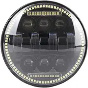 Motorcycle Headlight 5.75 inch DRL LED Motorcycle Projector Led headlight halo Ring 5 3/4" Angel eye Headlamp For Dyna For Sportster XL883 For Street Bob G