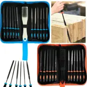 13Pcs Small File Set with Cleaning Brush Premium Mini Metal Diamond Needle .t