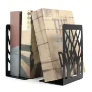 Desk Bookshelf Metal Bookends Holders Book End Practical Bookends for Library