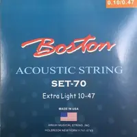 在飛比找蝦皮購物優惠-【貝斯特音樂】Boston SET-70 民謠吉他弦 吉他弦