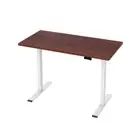 Artiss Standing Desk Electric Height Adjustable Sit Stand Table White Walnut