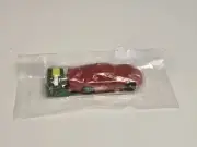Vintage NOS Cereal Premium Push Spring Toy Red Car New In Package Sealed
