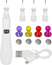 Rhinestone Pen Tool | Nail Art Painting Set | Electric 3 Adjustable Suction Mode Replacement Tip Applicator Picker for Craft Jewelry Makeup Manicure