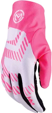 Moose Offroad MX2, gloves , color: Pink/White , size: L